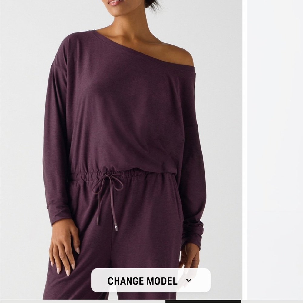 Fabletics Deep Purple Top